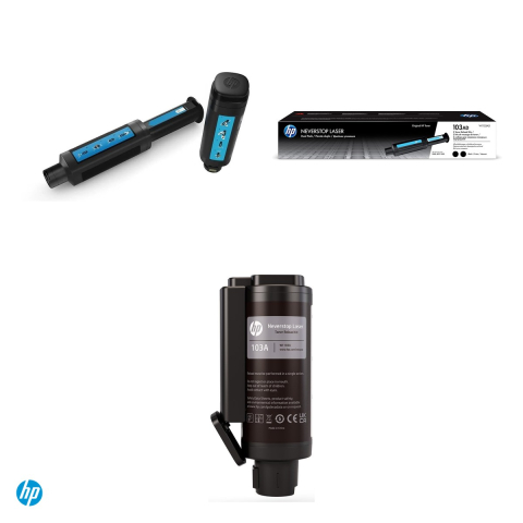 Set 2 kituri de reincarcare toner HP 103AD, randament 2.500 de pagini per kit, pentru HP Neverstop Laser 1000 si MFP 1200, negru, W1103AD [3]