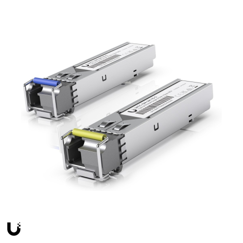 Set 2 module optice SFP Ubiquiti UACC-OM-SM-1G-S BiDi single-mode 1G, conector LC simplex, distanta pana la 3 km, UACC-OM-SM-1G-S-2 [0]