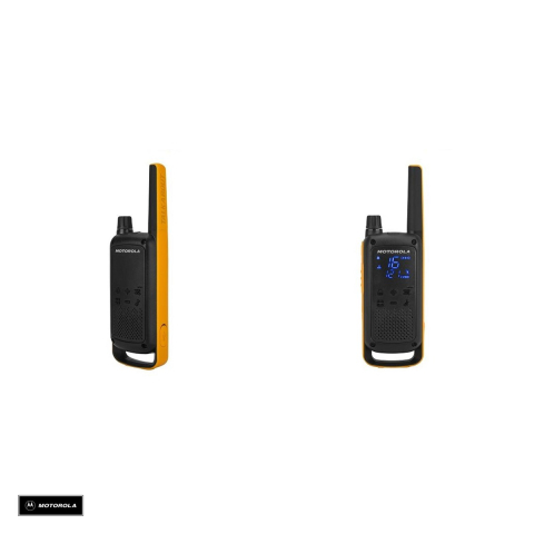 Set 2 statii radio Motorola Talkabout T82 Extreme twin-pack, 12,5 Khz, Galben [3]