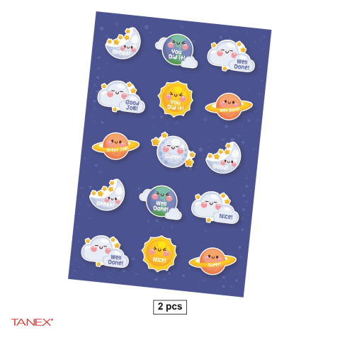 Set 2 stickere TANEX Recompense You Did It, MTC-308 [0]