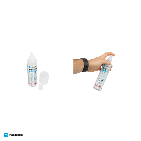 Set 2 x alcool izopropilic Natec Raccoon IPA Cleaner pentru curatarea electronicelor, 250 ml, puritate minimum 99,8%, flacon cu pulverizator, NSC-2450 [3]