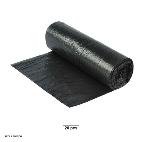 Menaj - Set 20 saci menajeri, capacitate 60 l, din polietilena HDPE, la rola