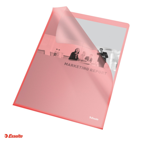 Mape si serviete - Set 25 mape de protectie color, Esselte