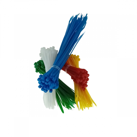 Set 250 bride zimtate din nailon, 2.5x100mm si 2.5x200mm, cu autoblocare, tip colier, Xtreme CT250C 06831, pentru fixare si legare, multicolor [3]