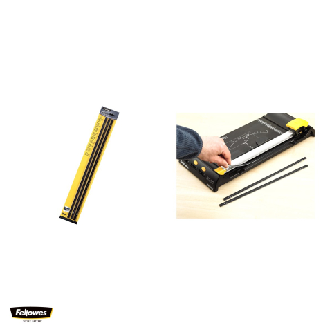 Set 3 benzi de taiere Fellowes pentru trimmer A3, compatibile cu ghilotinele Fellowes Proton si Electron [3]