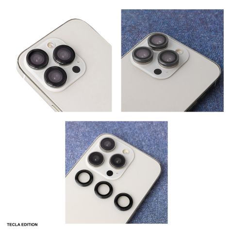 Set 3 folii protectie camera pentru Samsung Galaxy S25, 9H, Negru, Of Es [3]