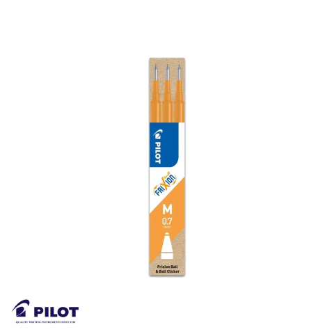 Birotica papetarie - Set 3 mine roller Pilot Frixion 0.7mm, cerneala termosensibila, pentru scriere si corectare usoara
