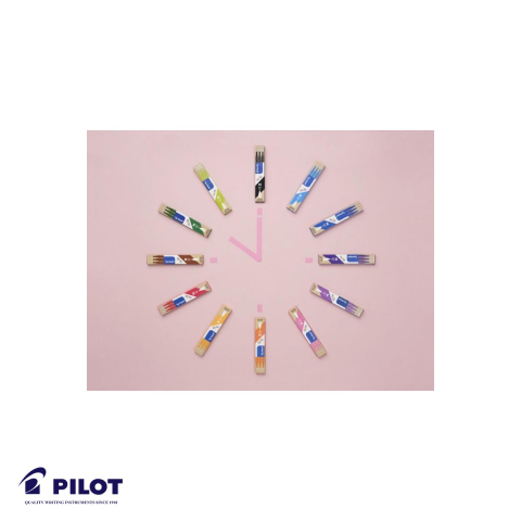 Set 3 mine roller Pilot Frixion 0.7mm mov, rezerve cu cerneala termosensibila, pentru stilouri roller [3]