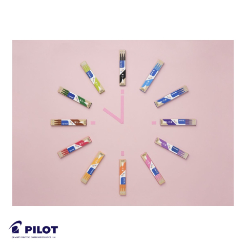 Set 3 mine roller Pilot FriXion, 0.7mm violet, rezerve compatibile FriXion Ball si FriXion Clicker [4]