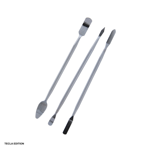 Scule si consumabile service - Set 3 spatule metalice cu 6 varfuri diferite, din otel, pentru dezasamblare dispozitive
