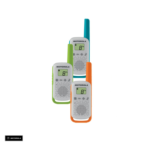 Statii radio - Set 3 statii radio Motorola Talkabout T42 triple-pack, 12,5 Khz