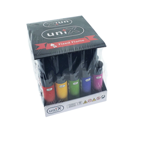 Set 30 Brichete Unix cu Tija Flacara Fixa, Reincarcabile, Siguranta Sporita, Multicolor [5]