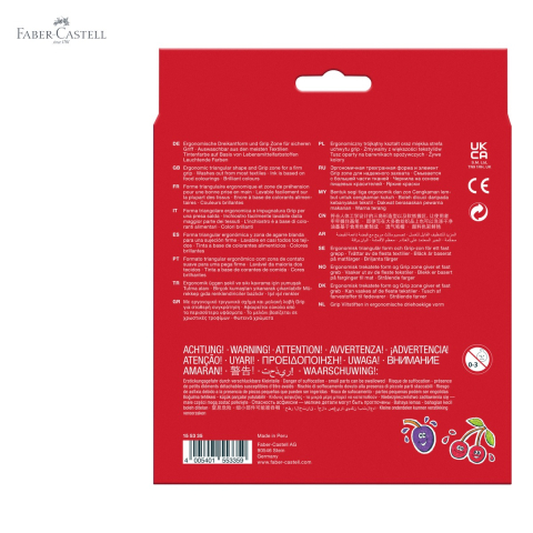 CARIOCA 30 CULORI GRIP FABER-CASTELL [4]