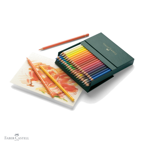 Set 36 creioane colorate Faber-Castell Polychromos Studio, mina pe baza de ceara, pentru artisti profesionisti [3]