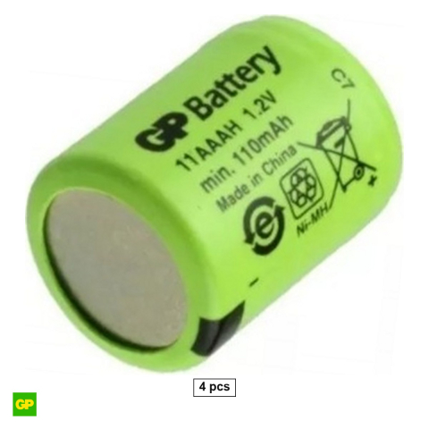 Energy - Set 4 acumulatori GP 11AAAM, Ni-MH, 1.2 V, 110 mAh, bulk