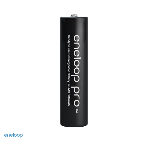 Set 4 acumulatori Ni-MH AAA HR03 Eneloop pro BK-4HCDE, 930 mAh, 1.2 V, preincarcati, 10.5 x 44.5 mm, pana la 500 cicluri, in blister [3]