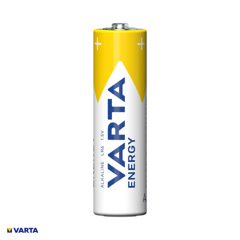 Set 4 baterii alcaline AA LR6 VARTA Energy 4106, 1.5 V, 14.5 x 50.5 mm, in blister [3]