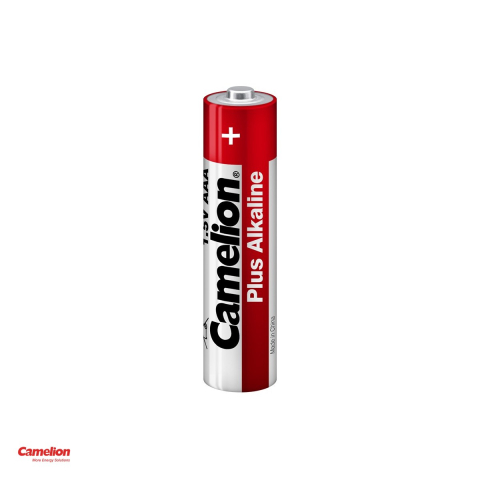 Set 4 baterii alcaline Camelion Plus Alkaline AAA LR03, 1.5 V, 10.5 x 44.5 mm, in blister [3]