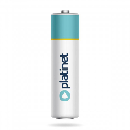 Set 4 baterii alcaline LR06 tip AA, Platinet PRO , 1.5 V, 2800 mAh , in blister [1]