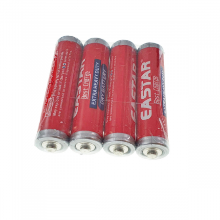 Baterii Heavy Duty - Set 4 baterii R3 AAA Extra Heavy Duty, Eastar, Zinc, 1.5V