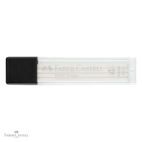 Set 4 radiere rezerva Faber-Castell Precision, pentru radiera creion, uz profesional [3]