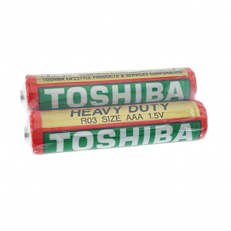 Set 40 baterii AAA, Toshiba Heavy Duty, R3, 1.5V, ambalate in folie [3]