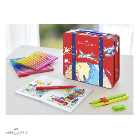 CARIOCA 40 CULORI CONNECTOR VALIZA FABER-CASTELL [3]