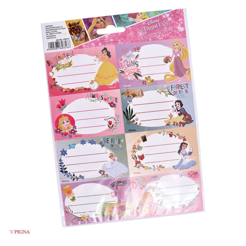 Birotica papetarie - Set 40 etichete autoadezive Pigna Princess, scolare