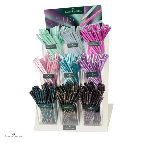 Instrumente de scris - Set 432 creioane grafit B Grip Sparkle 2026 Faber-Castell