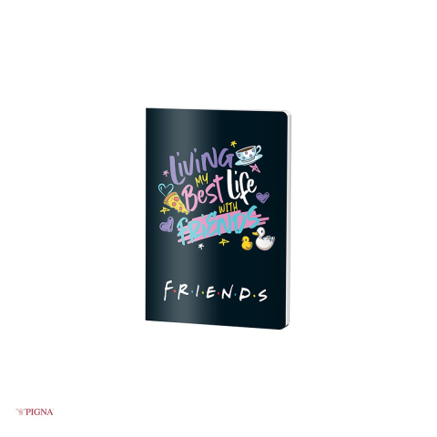 Set 5 caiete Pigna Friends, A5, din carton, 48 file, matematica, aritmetica [3]