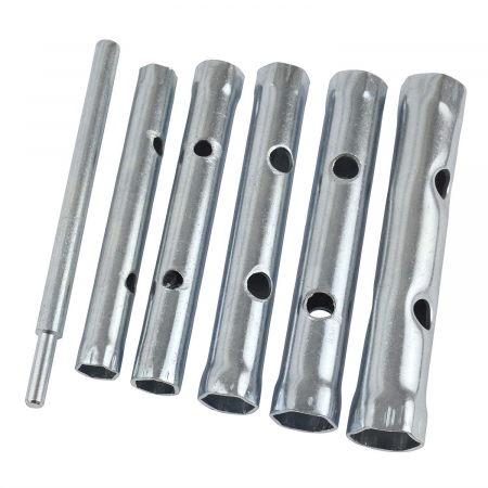 Chei si truse de chei - Set 5 chei tubulare teava cu profil hexagonal pentru reparatii, intretinere