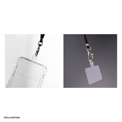 Set 5 insertii din TPU pentru prinderea snurului la telefon, Transparent [4]