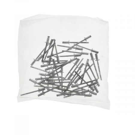 Feronerie si accesorii - Set 50 bucati pop nituri din otel si aluminiu, 3.2 X 6 mm