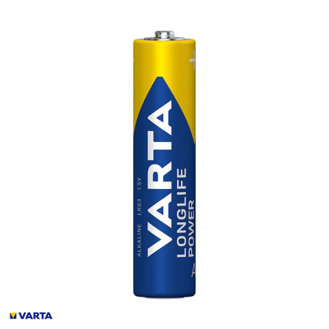 Set 6 baterii alcaline VARTA 4903 AAA LR03, 1.5 V, 10.5 x 44.5 mm, in blister [3]