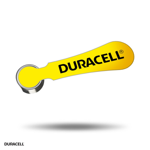 Set 6 baterii zinc aer pentru aparate auditive Duracell 10 PR70, 1.4 V, 90 mAh, 5.8 x 3.6 mm, in blister [3]