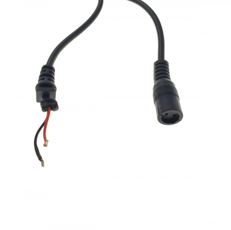 Set 6 conectori alimentare curent DC, 2.5 - 5.5mm, cu cablu alimentare 100cm, CADC-2555-100PC [4]