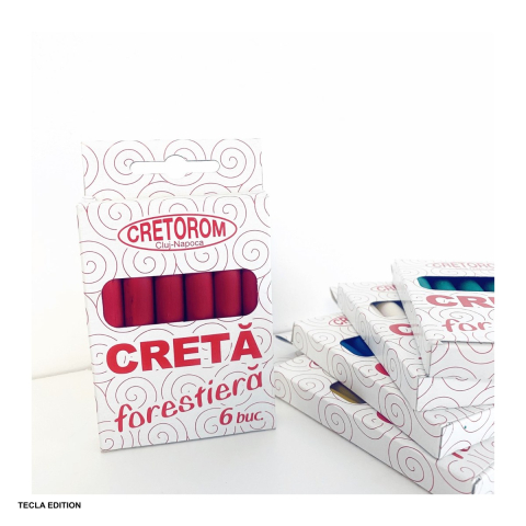 Set 6 crete forestiere rotunde pentru lemn, verzi [3]