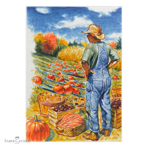 Set 6 markere cu pensula Pitt Artist Pen Faber-Castell, culori toamna 2022, cerneala permanenta rezistenta la apa [3]