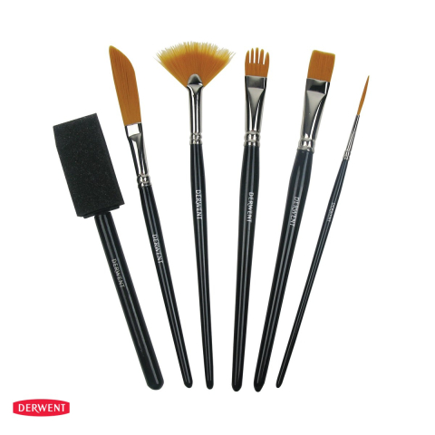 Set 6 pensule Derwent, modele diverse [3]