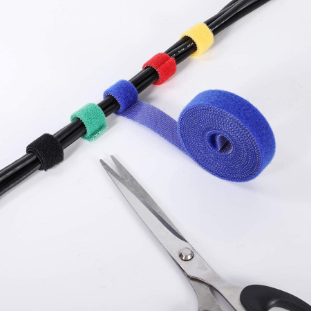 Banda cu arici Velcro 1,4cm x 1m, set 6 bucati culori diferite [3]