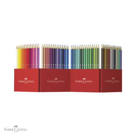 Set 60 creioane colorate hexagonale Faber-Castell, editie speciala, pentru carti de colorat [3]