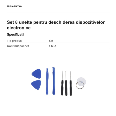 Set 8 unelte pentru deschiderea dispozitivelor electronice [2]