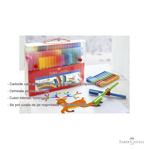 CARIOCA 80 CULORI CONNECTOR CUT CADOU FABER-CASTELL [1]