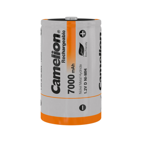 Set 2 Acumulatori tip D (LR20) Reincarcabili Camelion Ni-MH 7000mAh Preincarcati Pentru Jucarii, Lanterne, Radio, 1000 Cicluri, Voltaj Stabil [4]