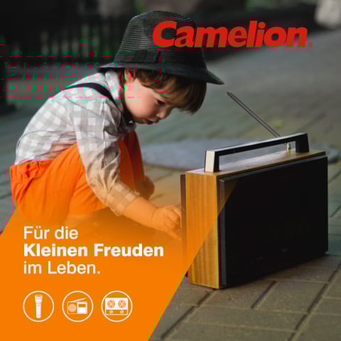 Set 2 Acumulatori tip D (LR20) Reincarcabili Camelion Ni-MH 7000mAh Preincarcati Pentru Jucarii, Lanterne, Radio, 1000 Cicluri, Voltaj Stabil [3]