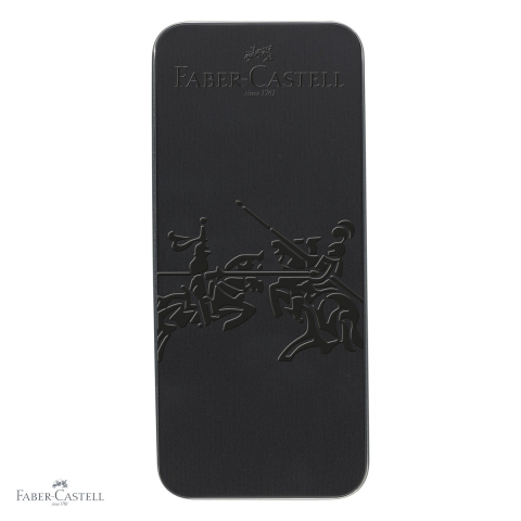 Set cadou stilou si pix Faber-Castell Grip 2011 All Black, design elegant, editie speciala [3]
