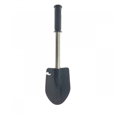 Set cazma, topor, cutit si fierastrau, cu coada metalica 340x30mm cu maner si husa cu prindere la centura [4]