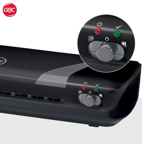 Set craft GBC 4 in 1, laminator A4 Inspire+, trimmer, rotunjitor colturi, folii laminare A4, finisaj profesional, culoare negru [3]