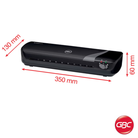 Set craft GBC 4 in 1, laminator A4 Inspire+, trimmer, rotunjitor colturi, folii laminare A4, finisaj profesional, culoare negru [2]