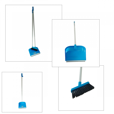 Set faras si matura, cu cozi de 78 cm, Y-445, albastru [4]